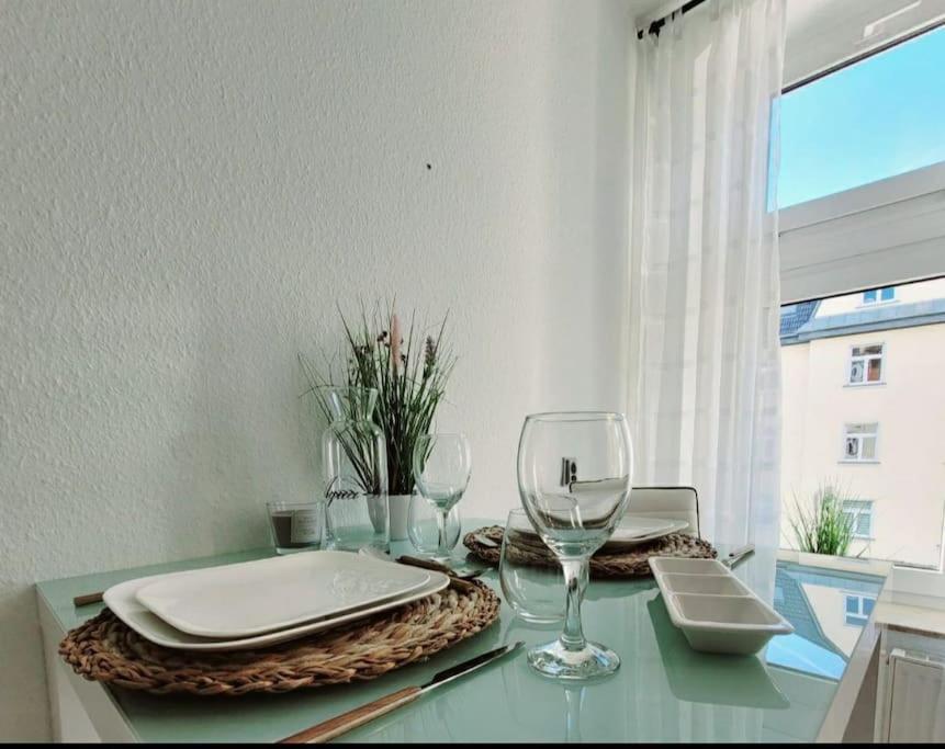 Gemuetliches Helles Appartement Dresde Exterior foto
