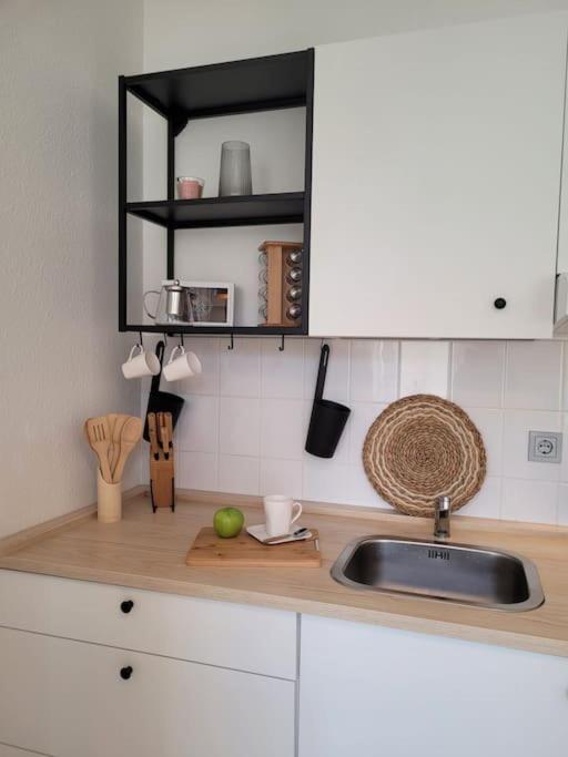 Gemuetliches Helles Appartement Dresde Exterior foto