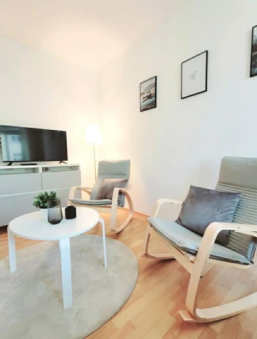 Gemuetliches Helles Appartement Dresde Exterior foto