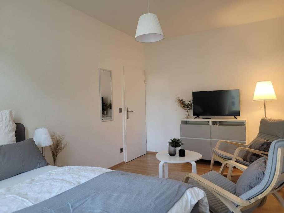 Gemuetliches Helles Appartement Dresde Exterior foto