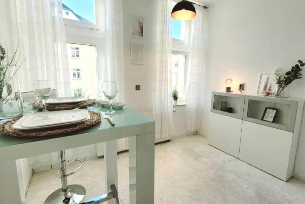 Gemuetliches Helles Appartement Dresde Exterior foto